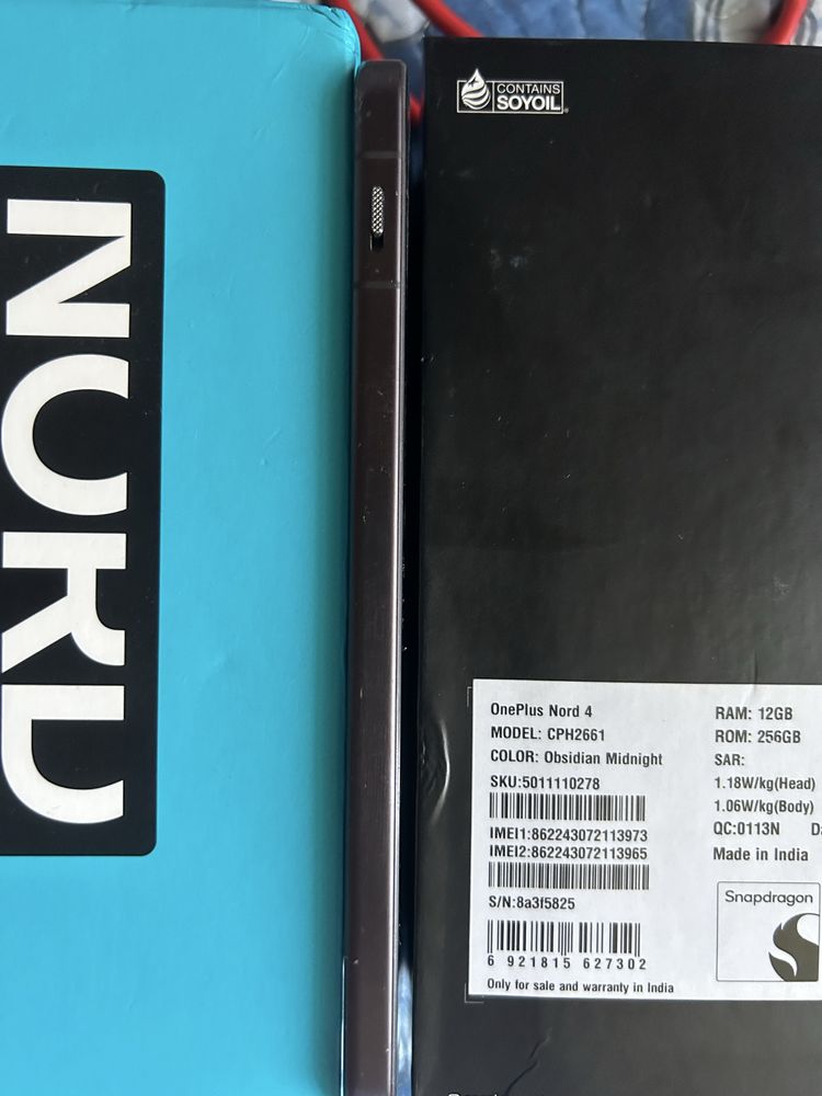 OnePlus Nord 4 12/256gb