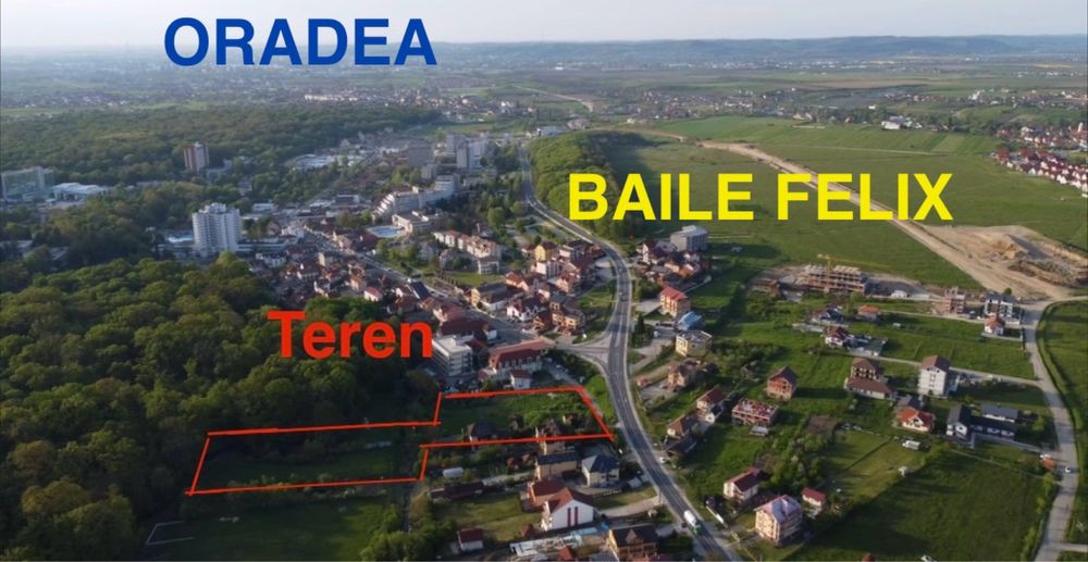 Teren Baile Felix - PUZ aprobat pt 2 aparthotel 3S+P+10E