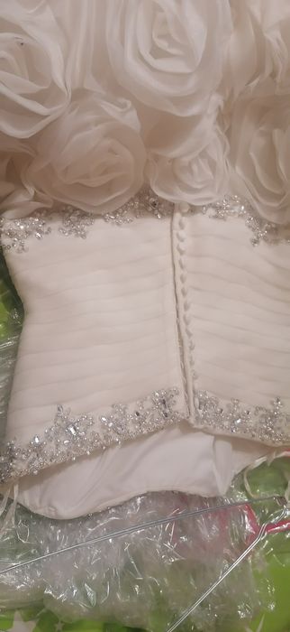 Rochie cu bujori, trandafiri 38_40.