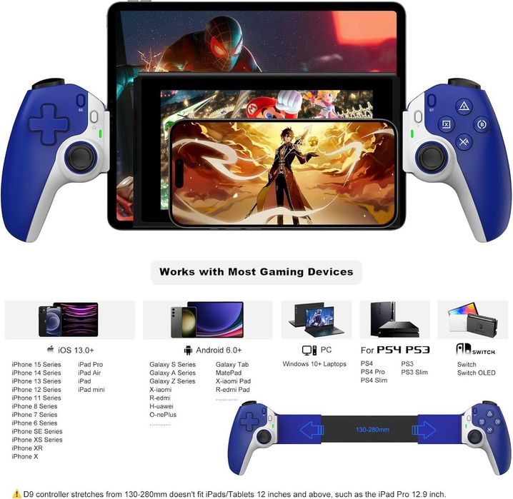 Controller / Joystick telefon, tableta, Joso D9 iOS Android PS Switch