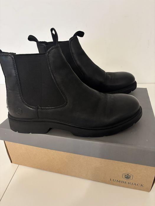 Ghete Chelsea piele naturala barbati 42