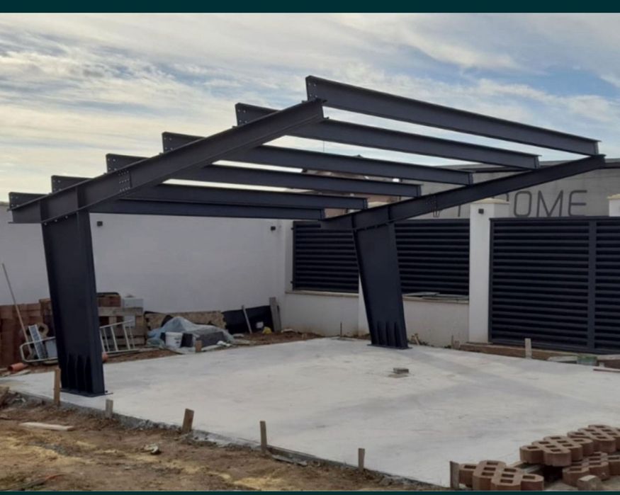 Carport Metalic Profesional – Protejează-ți Mașina cu Stil! | De la 20
