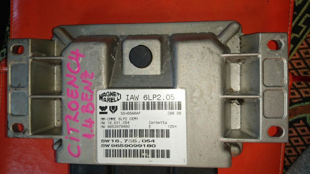 Ecu calculator motor Citroen c4 1.4 benzina sw 9659099180