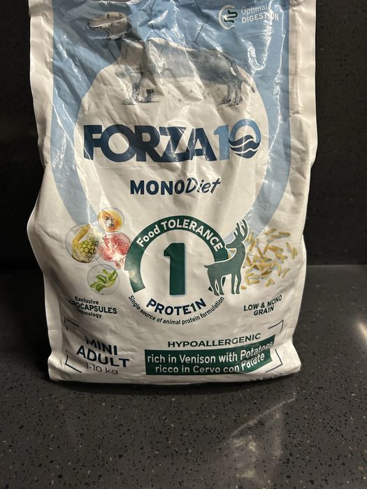 Корм  Forza 10   Monodiet   Mini Adult продам срочно 1 кг