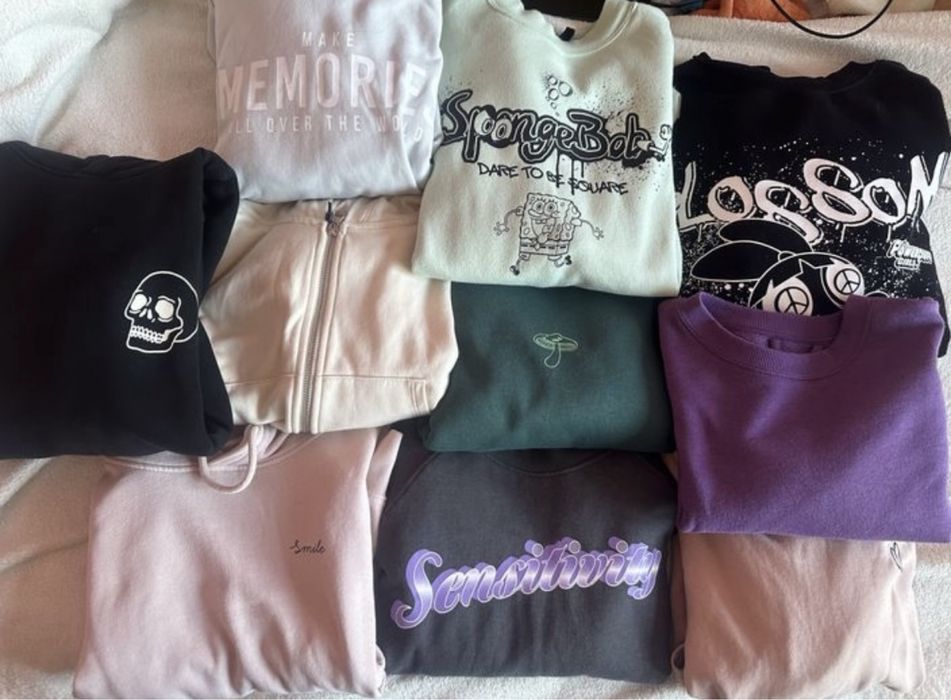 Дамски суитшърти и худита: H&M, Zara, Crop, Sinsay