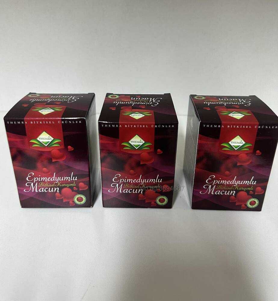 37 Lei/5 x 240 gr 100% natural Themra Epimendium Macun Magiun Turcesc