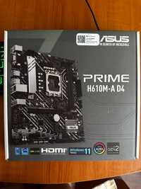 Asus prime H610M-A D4 lga 1700