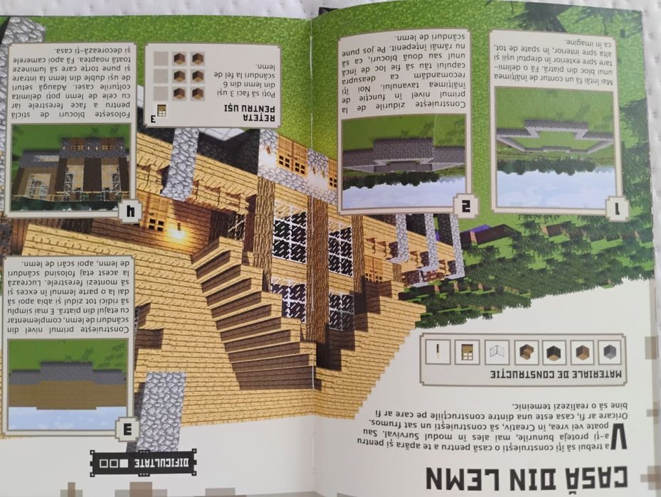 Carte pentru joc Minecraft