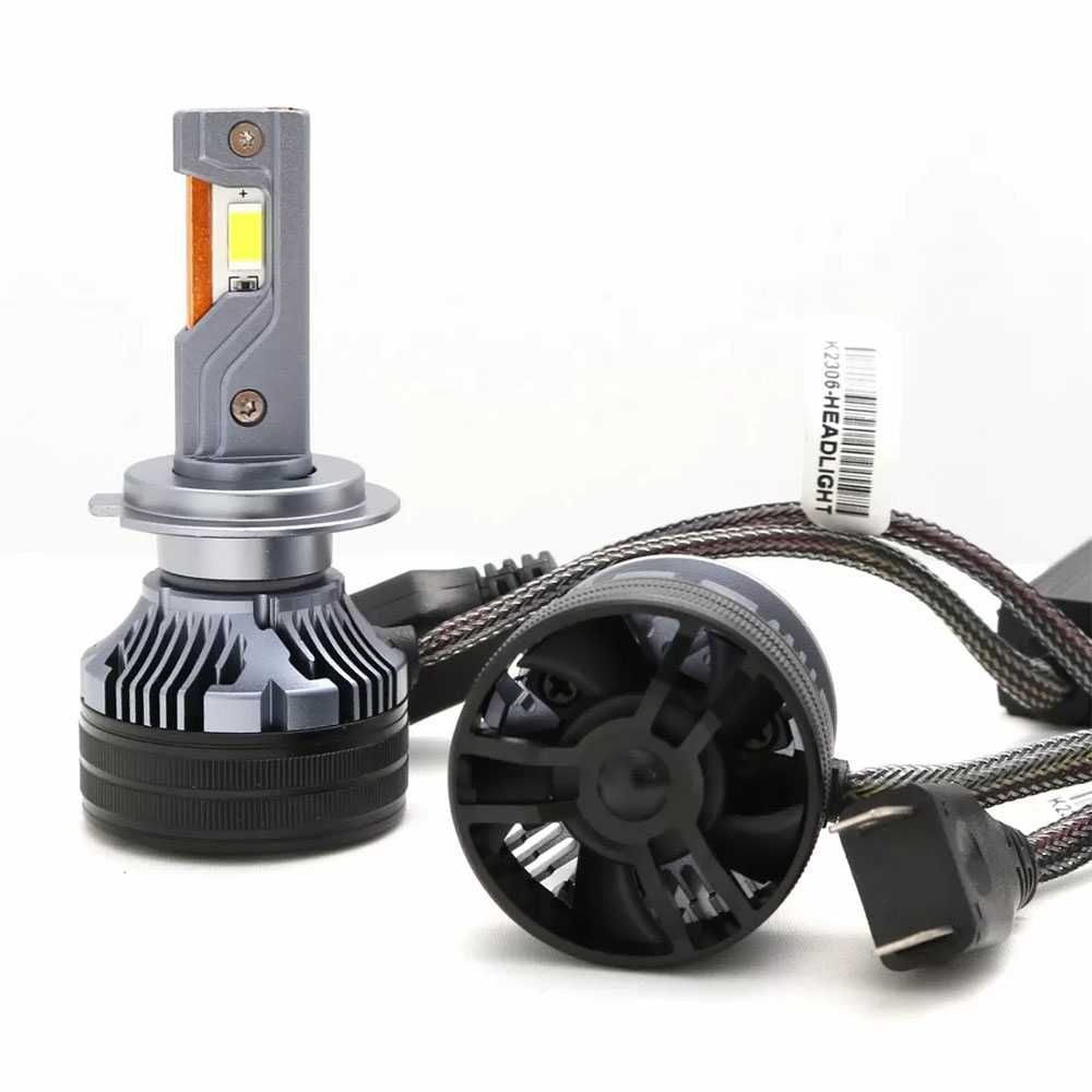 Н7 LED xenon крушки, 65W, Canbus 6000K, комплект, БЕЗПЛАТНА ДОСТАВКА
