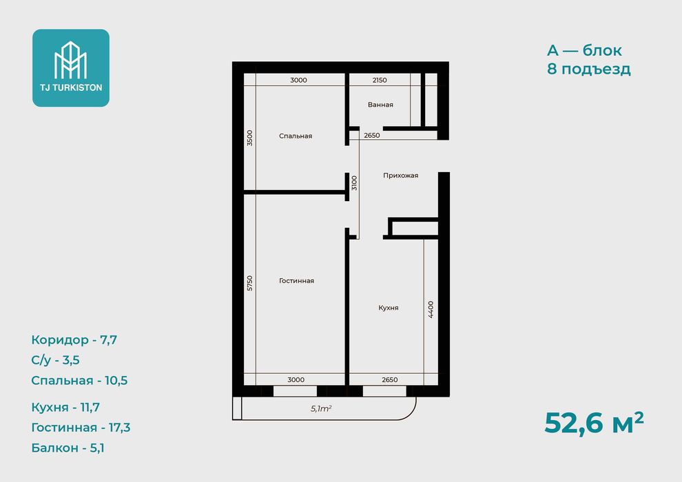 ЖК ТУРКИСТОН АВЕНЮ   рассрочка 24ойга % сз