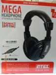 Casti audio cu microfon mega hs-301b intex