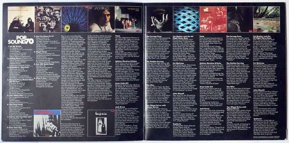 Грамофонна плоча POP SOUN D70