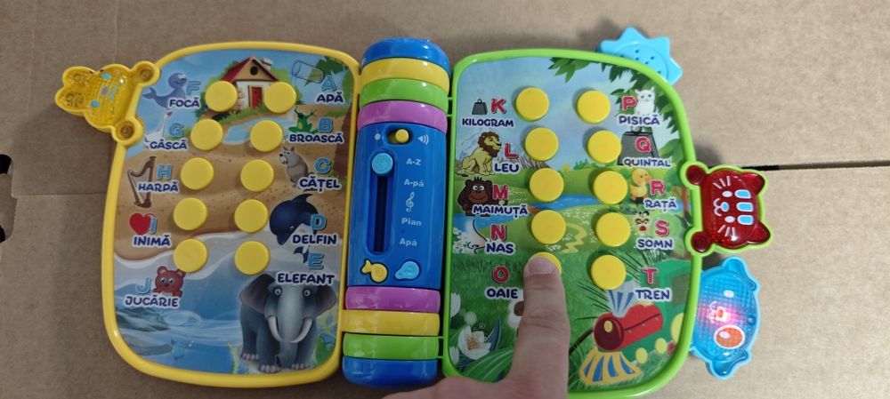 Carte pentru invatat alfabetul pentru copii