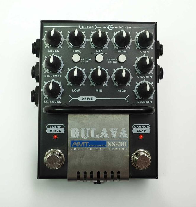 AMT BULAVA SS-30- JFET  гитарный предусилитель