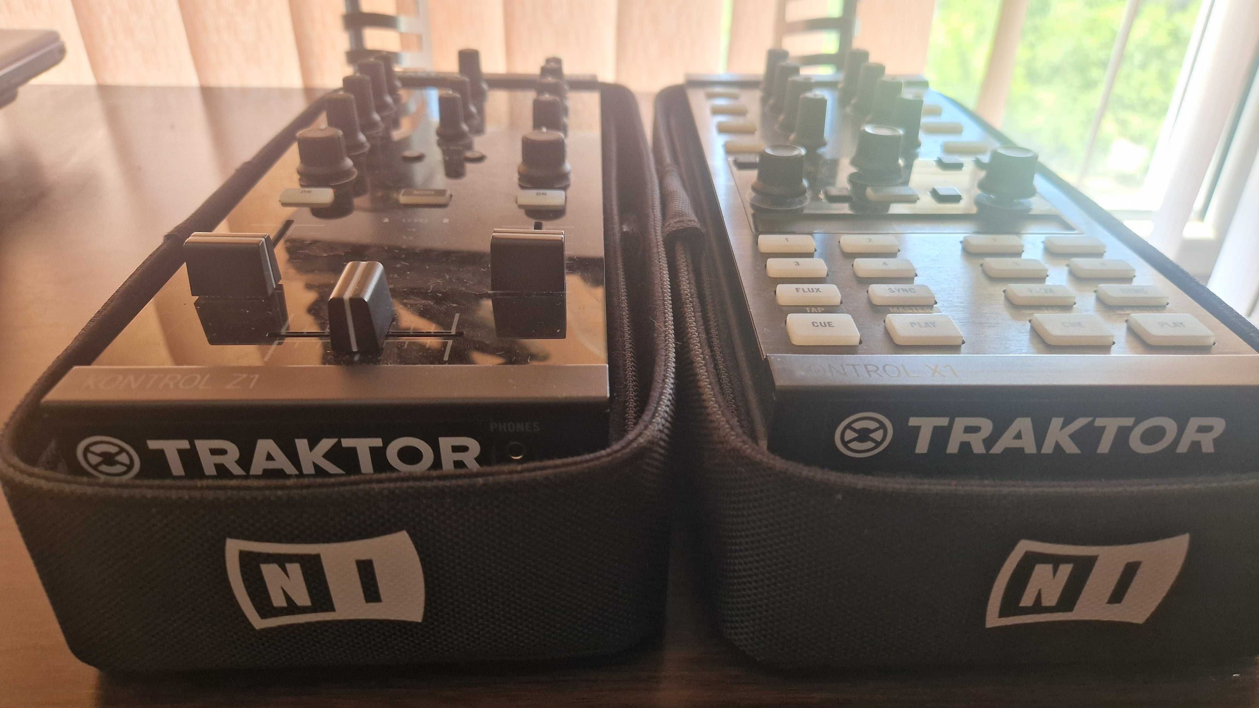 2 бр Контролери Native Instruments Traktor Z1 + X1