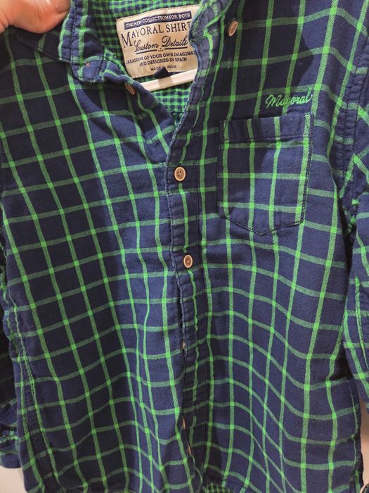 Детска оригинална риза mayoral shirts за 4г