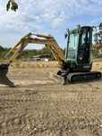 Închiriez miniexcavator, bobcat, mai compactor, placa vibranta, drujba