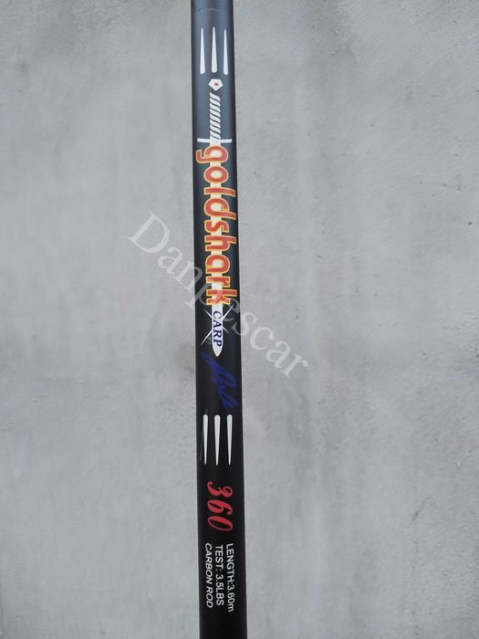 Lanseta 3,6 metri GOLD SHARK CARP din 2 bucati 3,5 LBS INELE CERAMICE