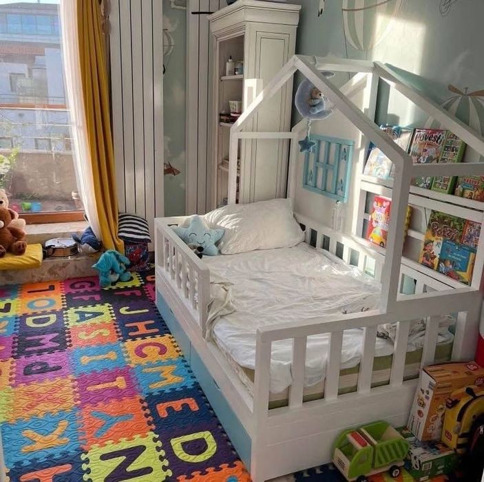 Pat copil, patut bebe, pat casuta, patut copil, mobila copii