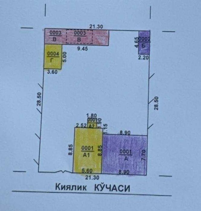 Продается участок под застройку 6 соток Паркентский (Jane)