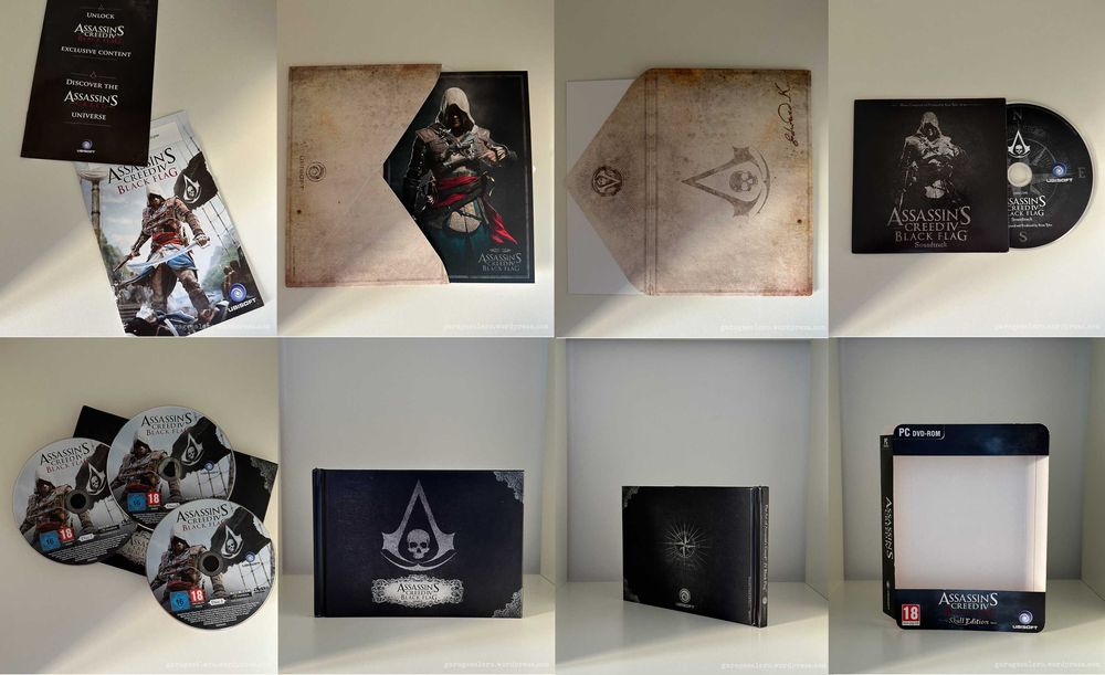 Assassins Creed IV - Black Flag Skull edition - NOU collector