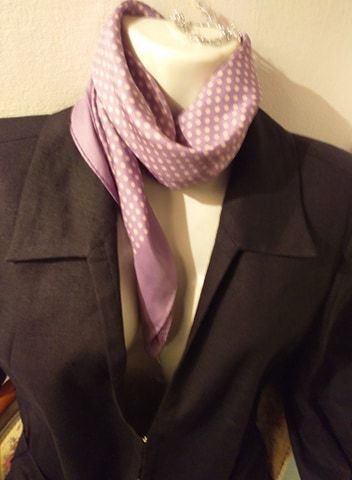 Costum dama/sacou-pantalon, semnat Christian Berg si costum raiat fin