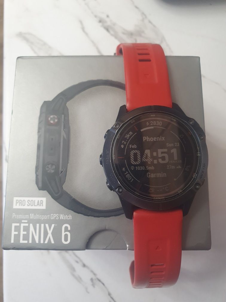Garmin fenix 6 pro solar