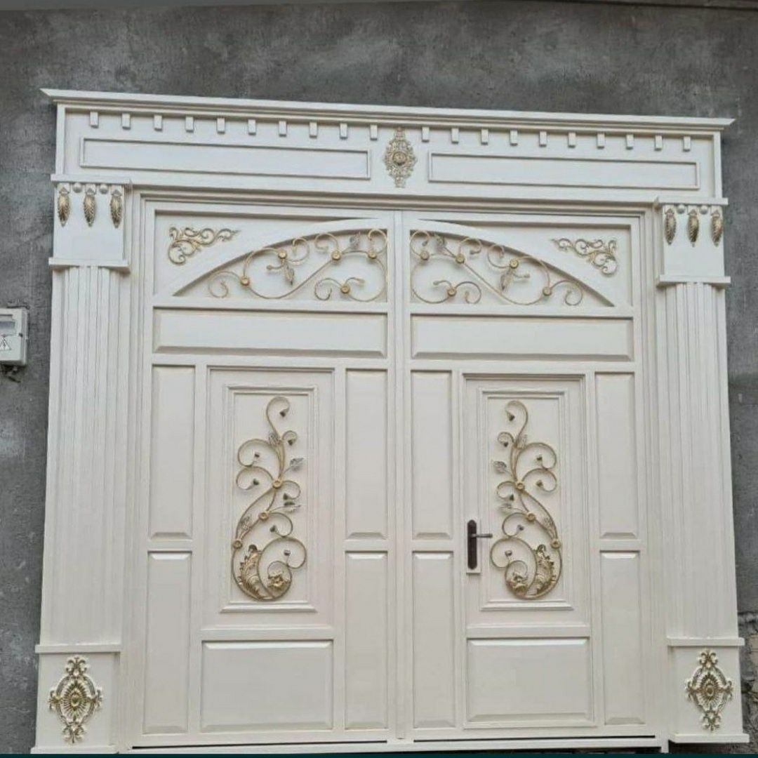 Темир дарвоза,панжара,пирила сифатли ва мустахкам.