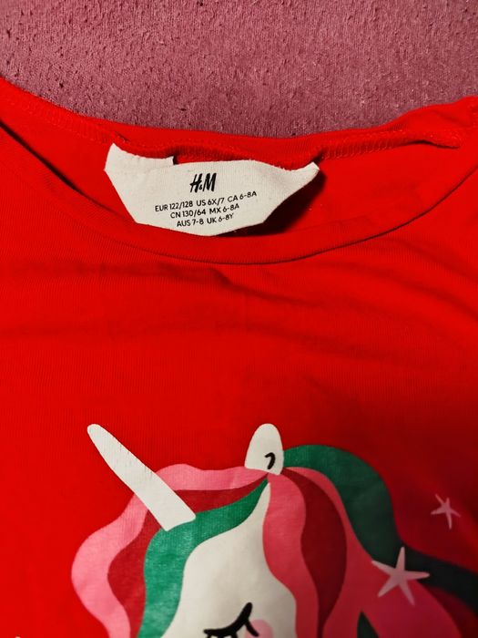 Lot bluzite H&M/rochite Fox&Bunny  6-8 Ani 122-128/livrare gratuitaOLX
