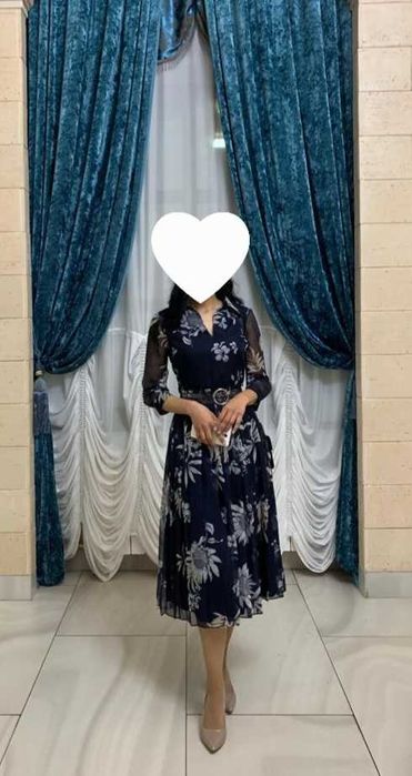 Платье шифоновое