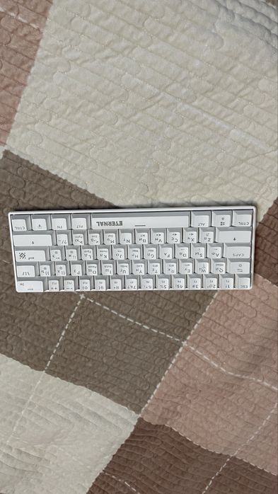 Белая Клавиатура 60%