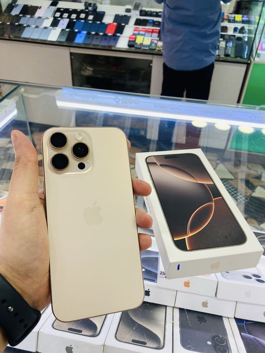 iPhone 16 Pro Max 256 gb desert 100%