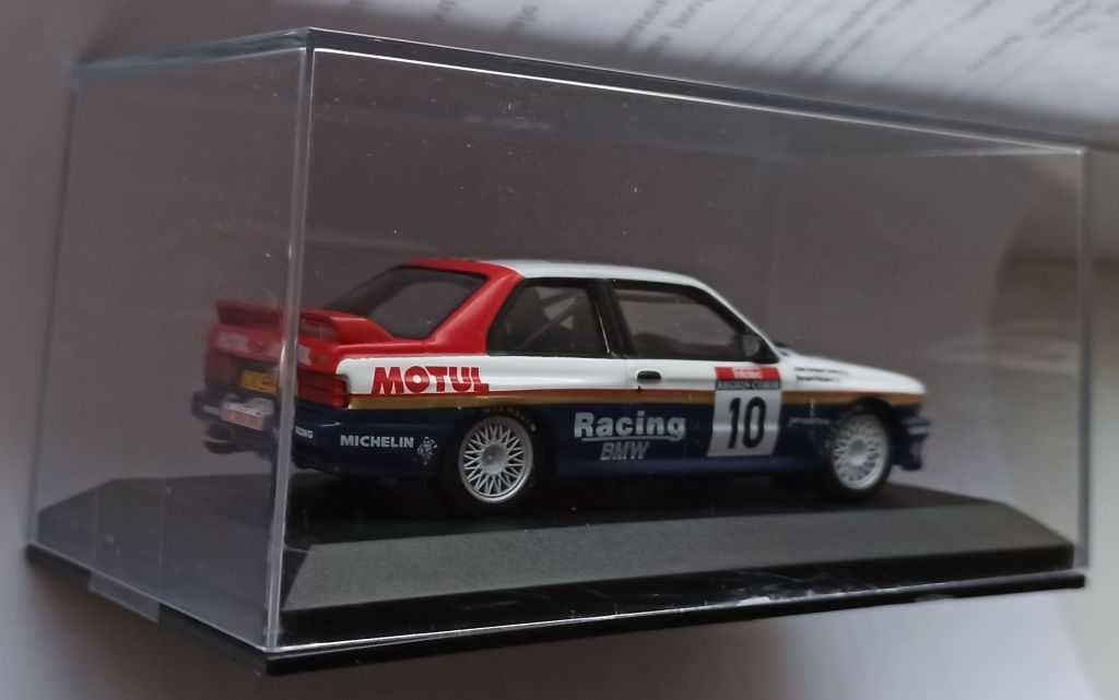 Macheta BMW M3 E30 (ursulet) Raliul Frantei 1987 - Altaya Rally 1/43