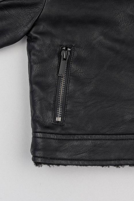 Детско, кожено байкерско яке Losan. 98 см