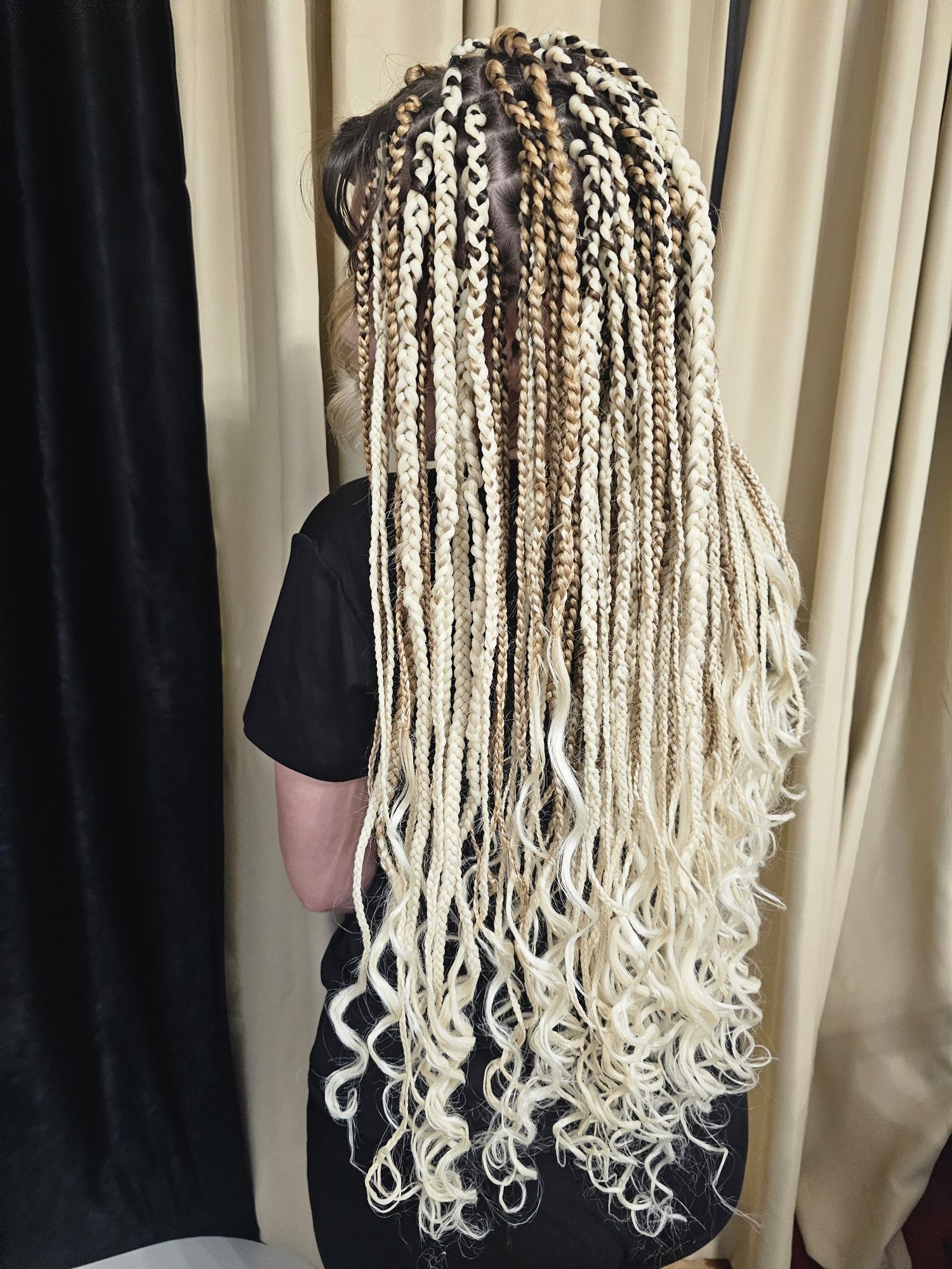 Extensi afro,  codite împletite, crochet braids