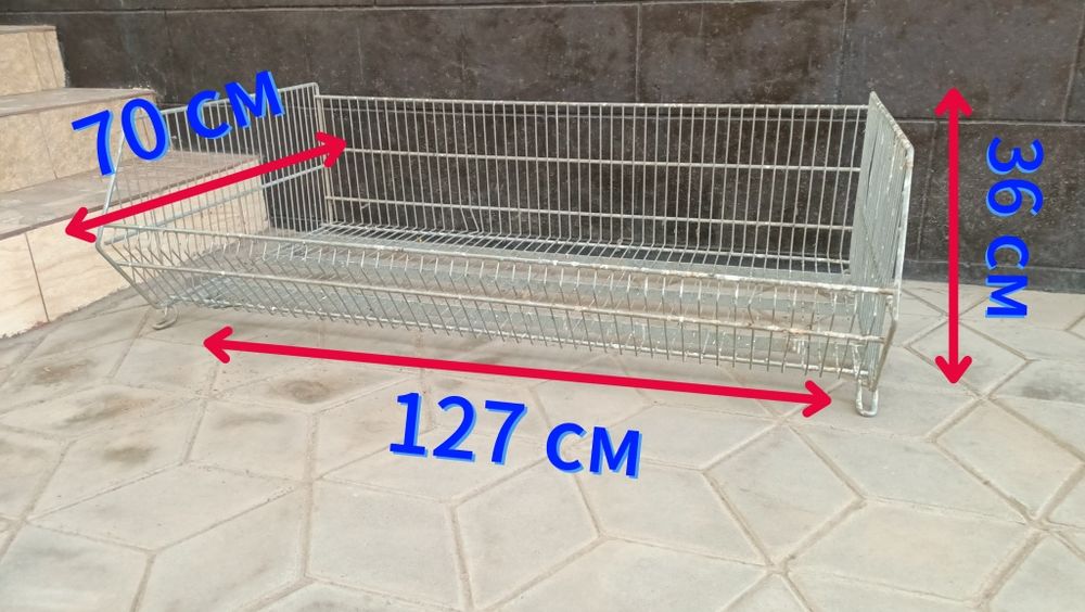 Металлическая полка для СТО, гаража