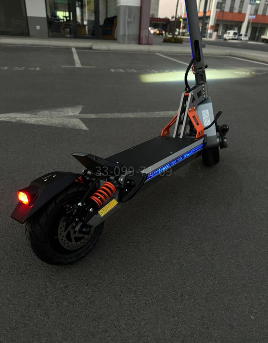 Элетросамокат MINI TANK dual motor 2400w, 60V, скорость до 75 км/ч,