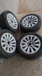 Vînd jante 5x120 /205 55 R16 anvelope de iarnă