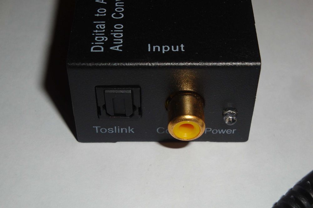 convertor audio digital pentru TV semnal digital la analogic