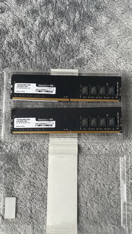 ОЗУ 4х2 Gb DDR4 2400Mhz TeamGroup