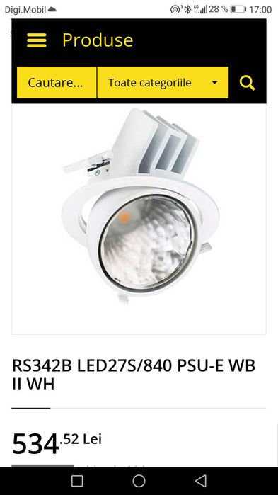 Spoturi led Philips, ideale pentru spatii comerciale și industriale !