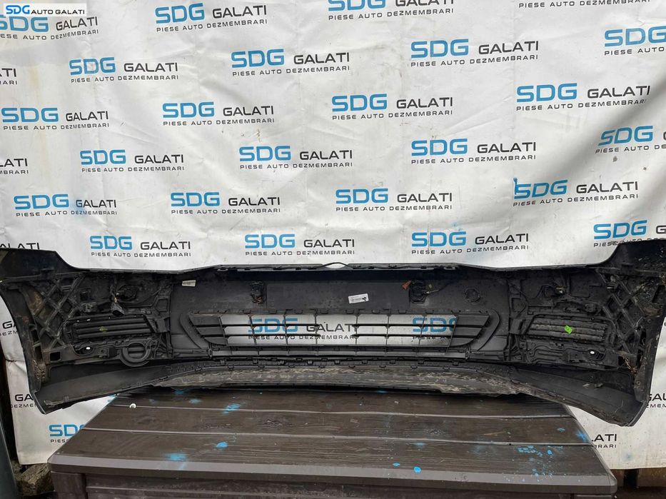 Bara Spoiler Fata cu Locas Senzori Parcare Culoare LH5X Volkswagen Golf 7 Break Combi 2013 - 2017 Cod 5G0807221