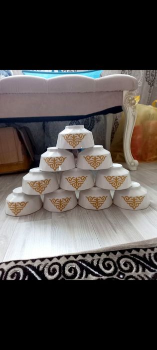 Продам новые пиалы ромбик 10 штук по 4500