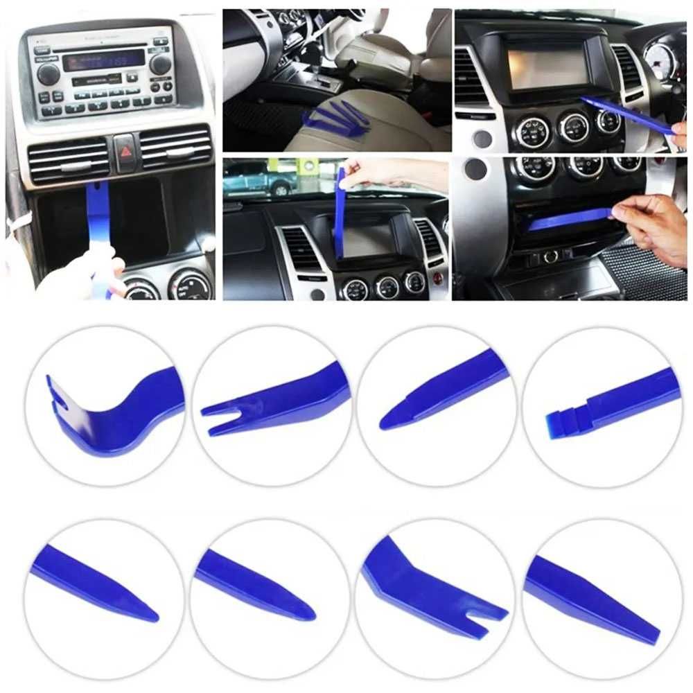 Kit demontare cleme fete de usi elemente plastic trim interior leviere