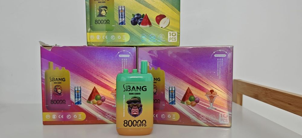 Vape 80.000 Puffs 3 Arome Reincarcabil