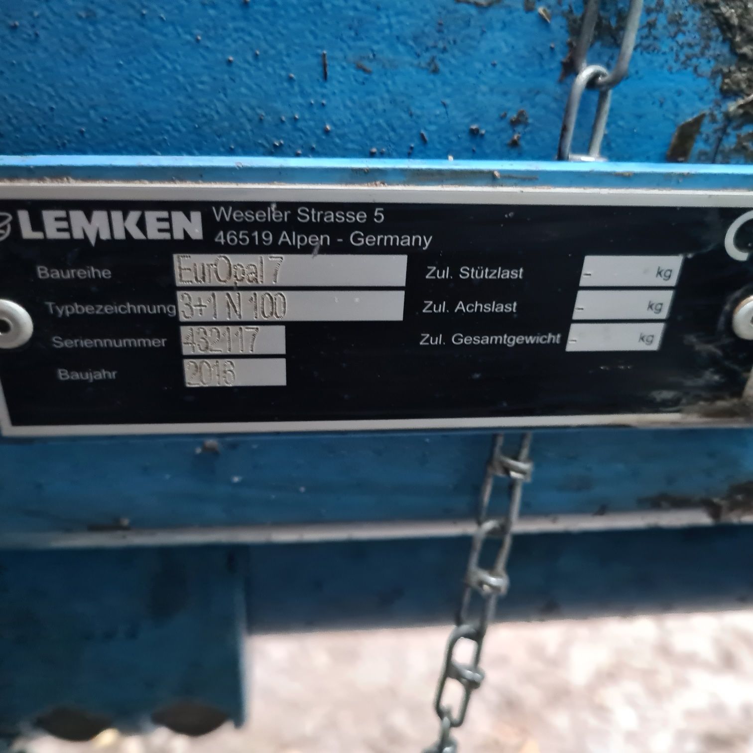 Vând plug Lemken 3+1 - deosebit - Packer