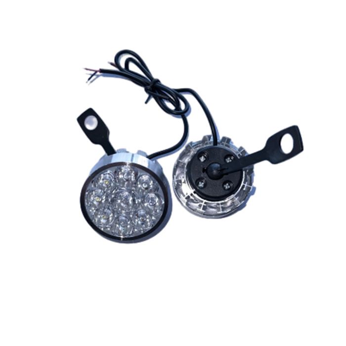 LED халоген за мотор – ултра ярък 12V, 9 диода