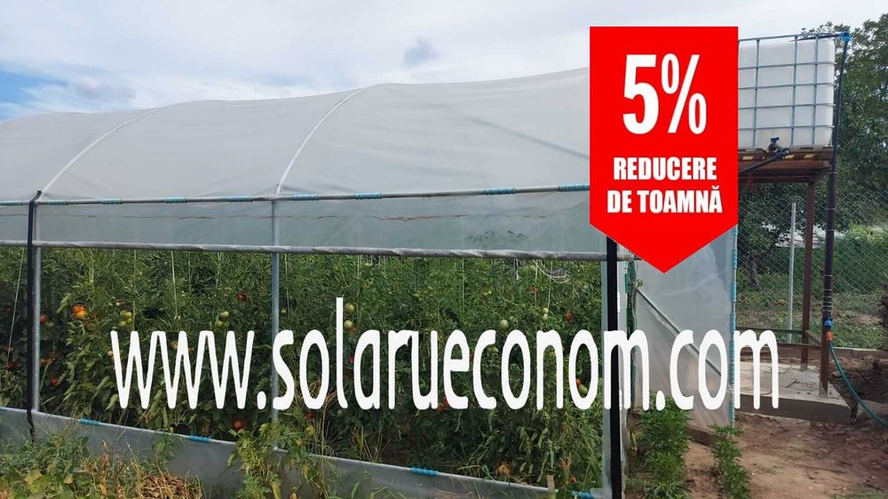 Solar (sera) de gradina din gama premium si standard