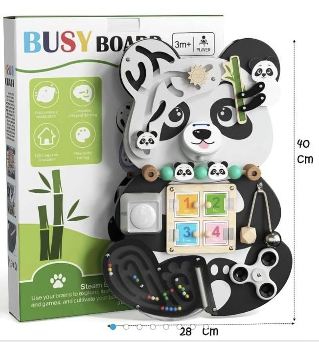 Jucarie educativa Montessori (Urs Panda)