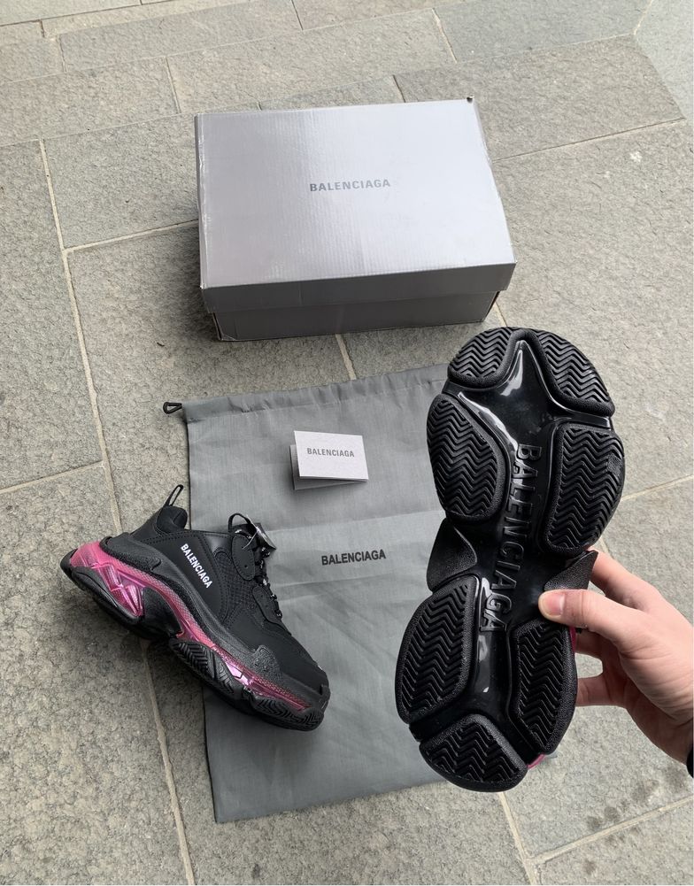 Sneakers Balenciaga Triple S Neon Pink